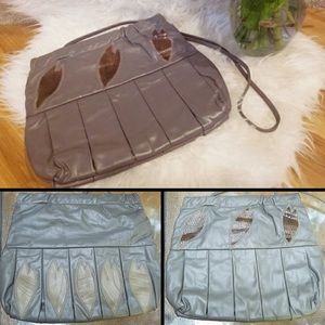 Cool Chick, VINTAGE, leather bag!!